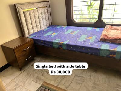 Bed set, sofa chairs etc