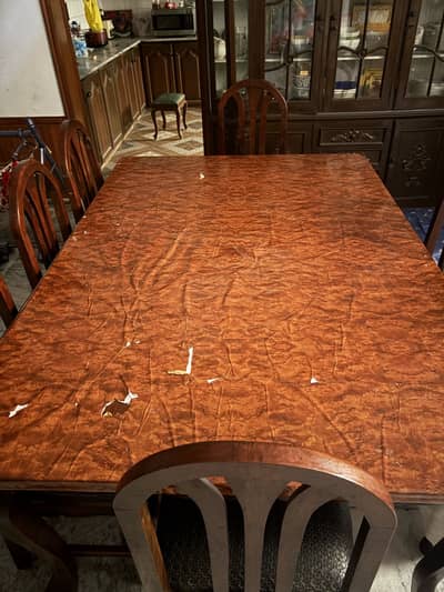 8 seater dining table (Kali Sheesham Wood)