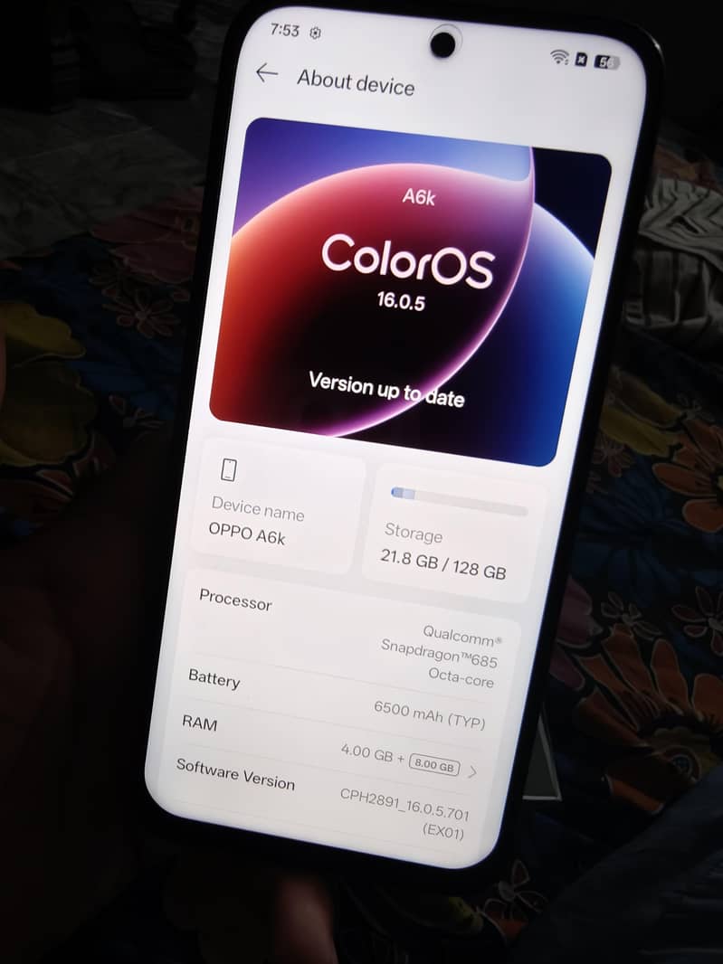 Oppo A6K 1