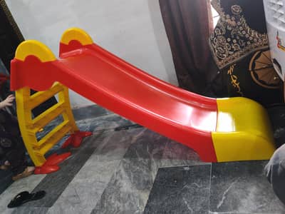 Kids Plastic Slide | 3-Step Strong Base | Indoor & Outdoor