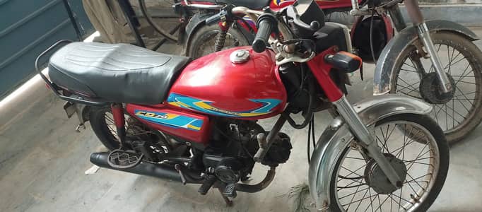 Honda 70 Red Used Bike for Sale