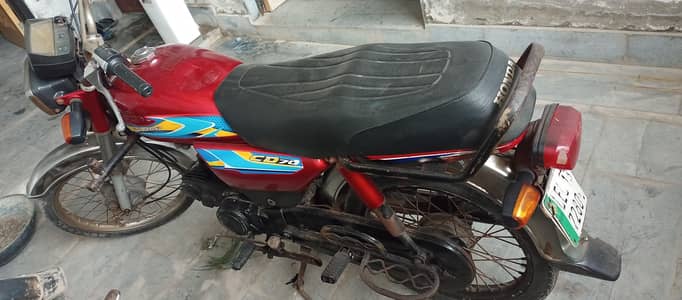 Honda 70 Red Used Bike for Sale