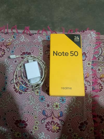 Realme Note 50 4/64GB | Box + Charger | OK Condition 