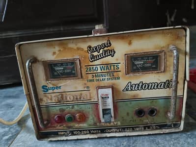 Super National 2850 Watts StepLizer with 3 Min Time Delay