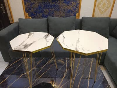 Luxury Style Side Tables – 2 Piece Set