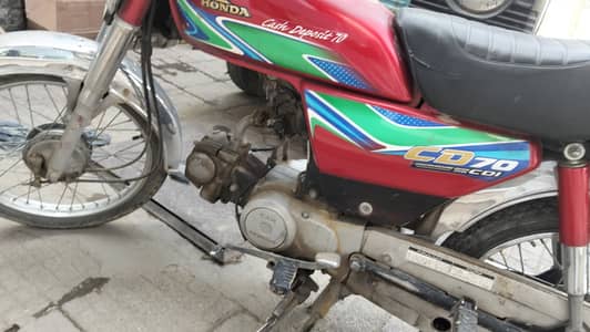 Honda CD 70 2018 model Islamabad number neat bike 1s owner 03359845973