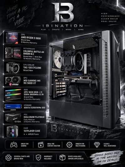 Gaming pc components for sell rx 5600 xt