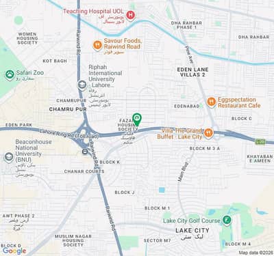 1 Kanal Plot on 80Ft Road in Fazaia Housing Society near Ring Road, for SALE