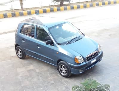 Hyundai Santro 2007 family driven neat car