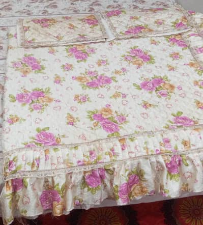 FANCY BRIDAL BEDSHEET