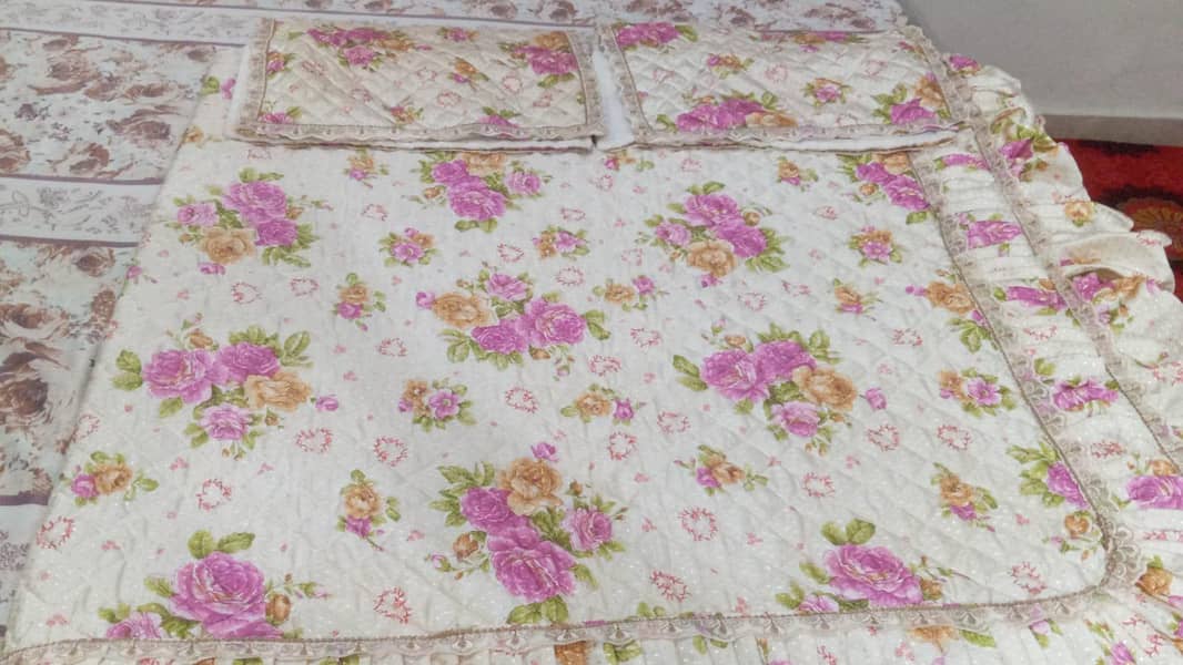 FANCY BRIDAL BEDSHEET 1