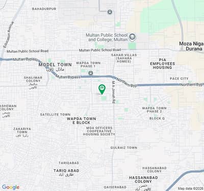 MDA Cooperative Housing Society Multan Near Wapda Town Phase1 9.5 Marla Plot Available For Sale Super Location