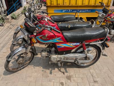 Honda City 70 s model 2019 all ok bike