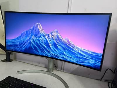 LG 34inch IPS Ultrawide Curved Borderless Monitor