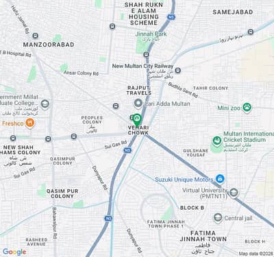 Prime Location Vehari Chowk Residential Plot For sale Sized 80 Marla