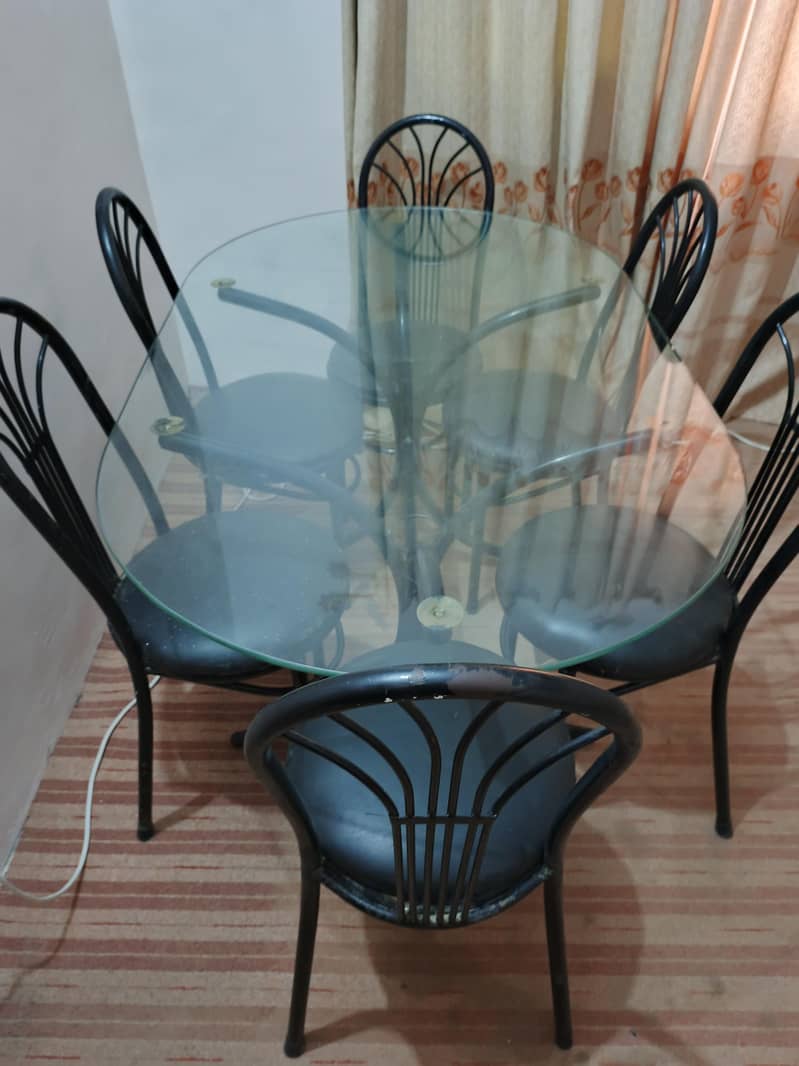 6 sitter Dining Table 0