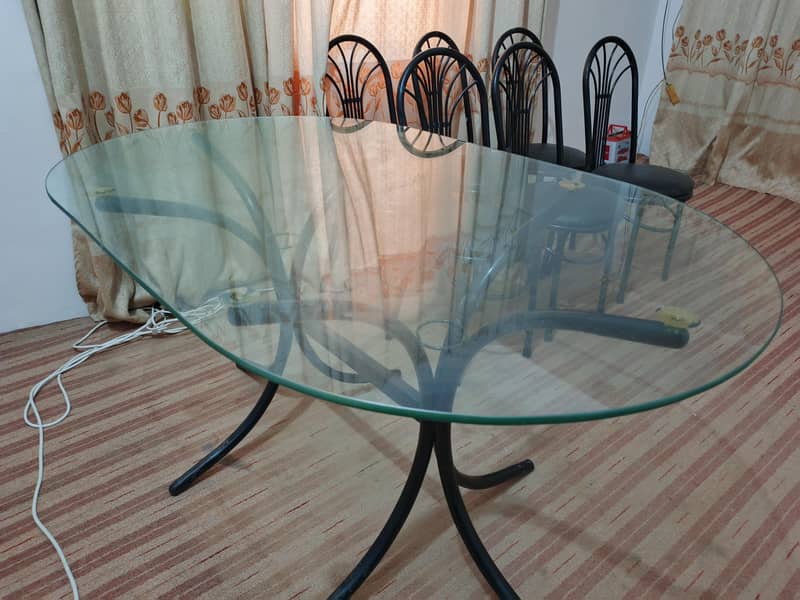 6 sitter Dining Table 2