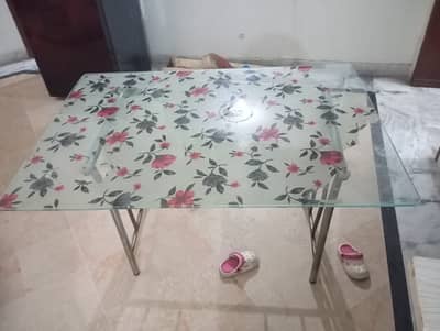 Glass Dining Table