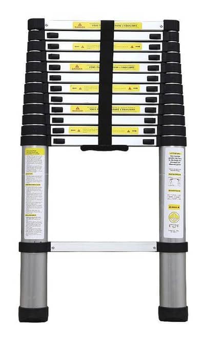 Telescopic ladder - 18ft aluminum telescopic ladder