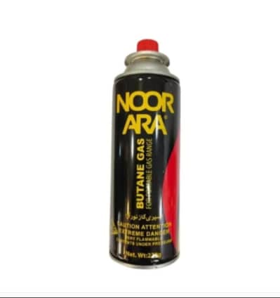 Noor Ara Butane Gas – 220g  High-quality Noor Aria Butane Gas Caniste
