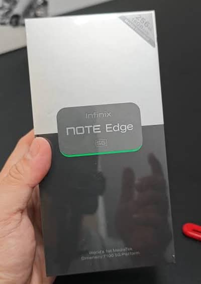 Infinix Note edge box pack available for sell