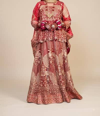 barat lehnga Indian style