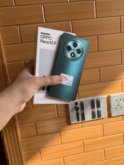 Oppo reno 12 F complete box. .