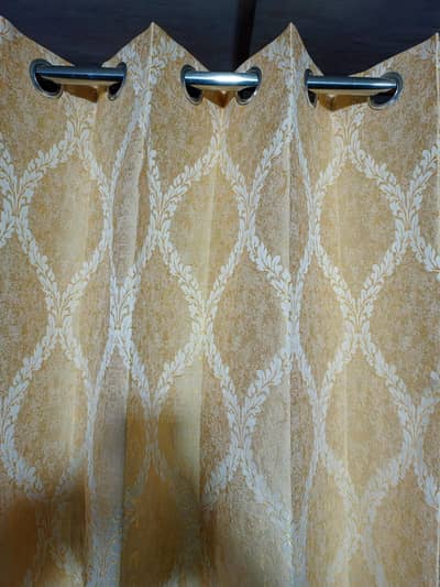 curtains in shanghai fabric  4.5/8 ft