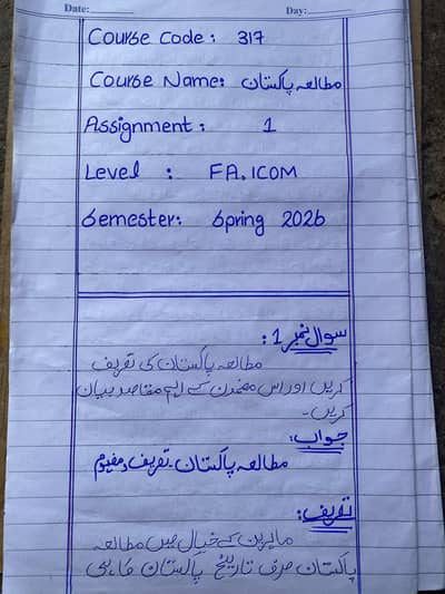 AIOU spring assignments