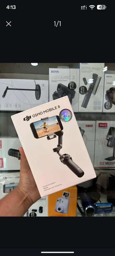 Dji Osmo Mobile 8 Mobile Gimbal with stand 03249107656
