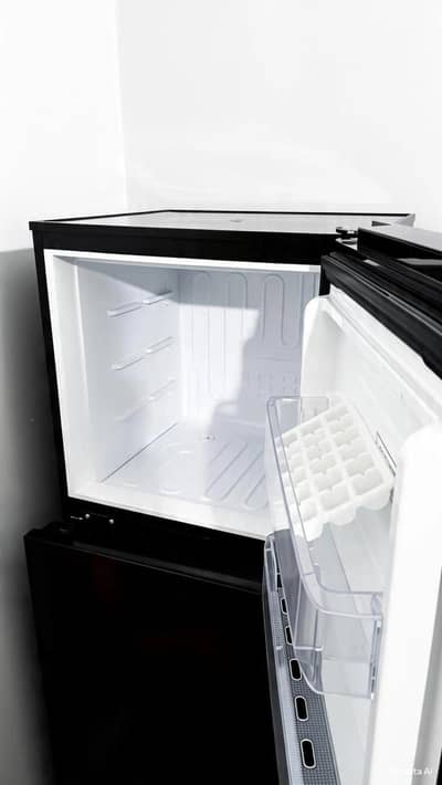 PEL Desire Glass Door Compact Refrigerator (Red Flame / Fast Cooling)