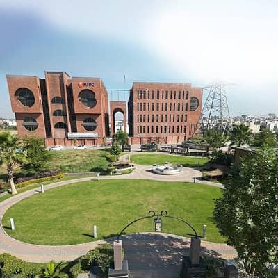 10 marla E block plot available for sale opposite roots International