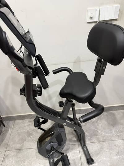 Foldable 3-in-1 Magnetic Exercise Bike/ Elliptical/ Zero/ Gym