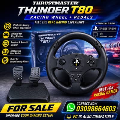 Steering wheel Thrustmaster Thunder T80
