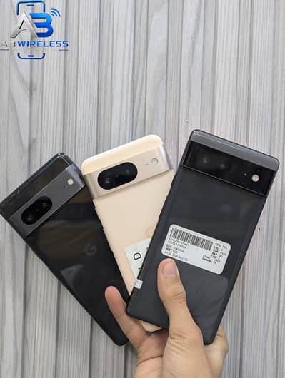 Google Pixel 6/7/7 Pro & 8 Series | Approved | 8/128GB | 12/256GB