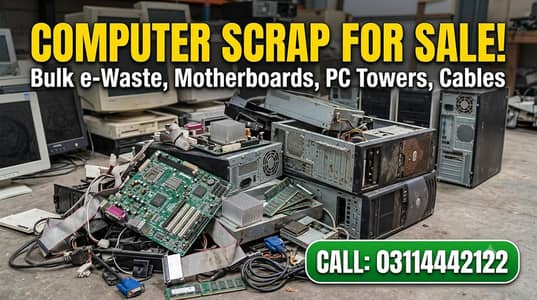 Computer Laptop Scrap Waste Ram Hard Disk