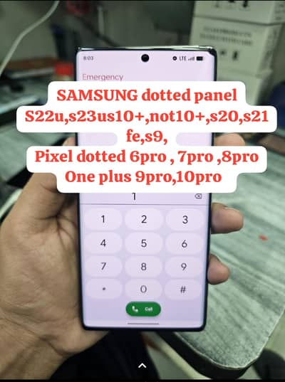 Google Pixel 6 Pro, 7 Pro, 8 Pro, 6a & 3 XL Fresh & Dotted Panels Ava