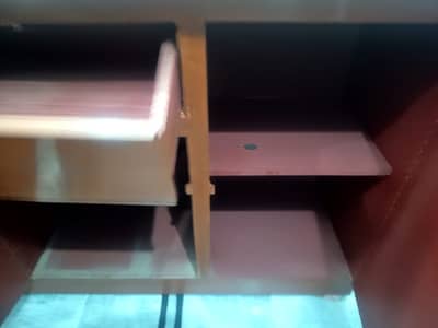 IRON STAND WOODEN + LED CARRIER + 6 DRAUSE GOOD CONDITION