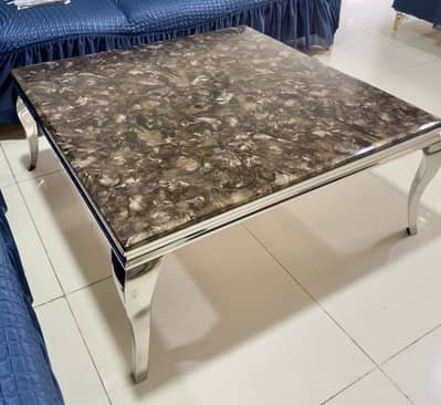 Imported Marble Top Center Table | Excellent Condition