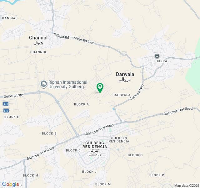 Near To Develop 1 Kanal Plot, Block A 0