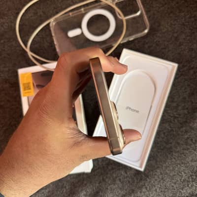 Iphone 16 pro max 256gb dual sim pta approved conplete box