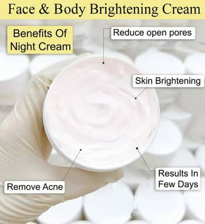 whitening night cream for Pakistani skin