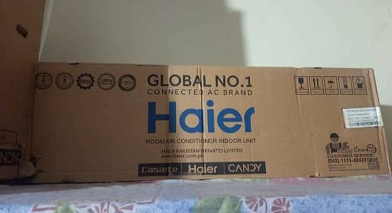 Haier 1 ton T3 Inverter Model 14HFAB Black.