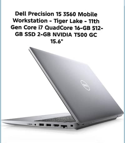 Dell core i7 11 genration 500 ssd 2gb grapics card