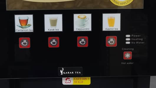Professional 4-Flavor Tea & Coffee Vending Machine for Sale