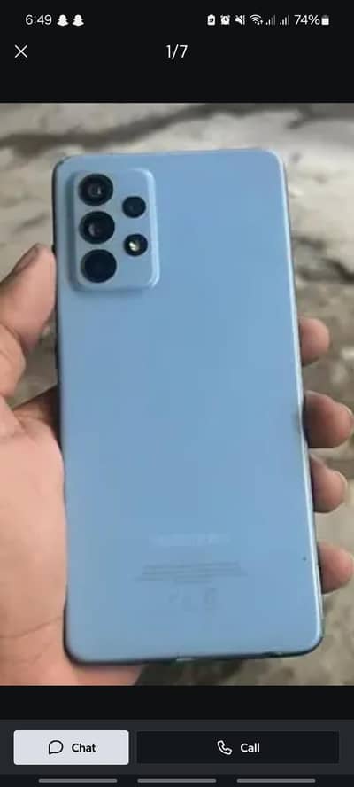Samsung Mobile A52 urgent sale
