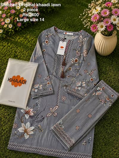 dresses / Stitched dress / lawn 2pc 3pc suit