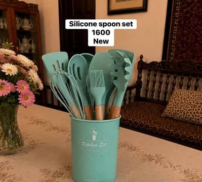 silicone spoon set