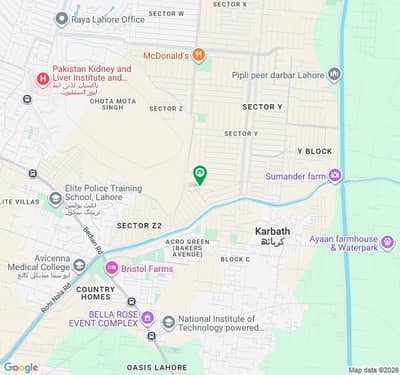Prime Location Park Facing 1 Kanal Plot