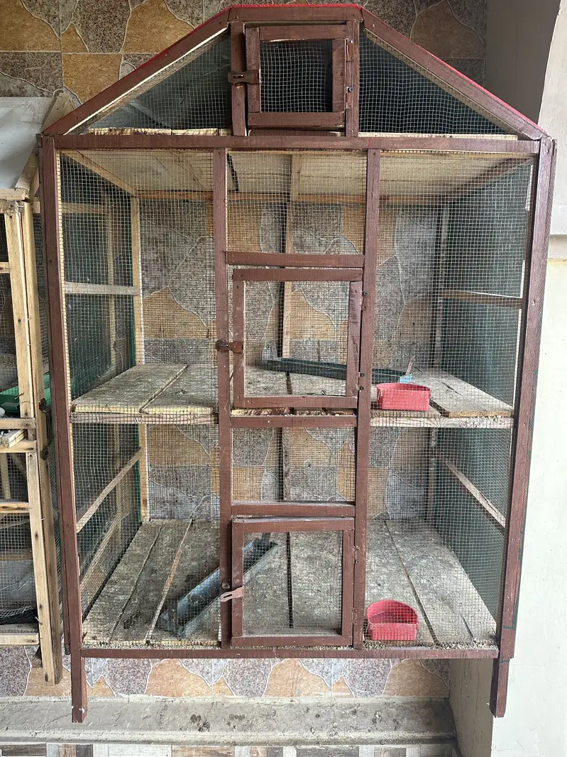 Kail wood Cages for bids read description